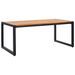 Table de jardin à pieds en U 180x90x75 cm Bois d'acacia massif - Photo n°1