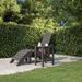 Table de jardin Adirondack Anthracite 38x38x46 cm PEHD - Photo n°3