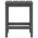 Table de jardin Adirondack Anthracite 38x38x46 cm PEHD - Photo n°5