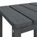 Table de jardin Adirondack Anthracite 38x38x46 cm PEHD - Photo n°6