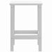 Table de jardin Adirondack Blanc 38x38x46 cm PEHD - Photo n°4