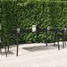 Table de jardin anthracite 165x80x71 cm acier - Photo n°2