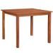 Table de jardin carrée pliable Dazy 85 cm - Bois massif acacia massif marron clair - Photo n°1