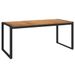 Table de jardin et pieds en forme de U 180x90x75 cm bois acacia - Photo n°1