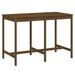 Table de jardin marron miel 159,5x82,5x110cm bois massif de pin - Photo n°1