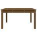 Table de jardin marron miel 82,5x82,5x45 cm bois massif de pin - Photo n°6