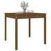 Table de jardin marron miel 82,5x82,5x76 cm bois massif de pin - Photo n°4