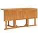 Table de jardin papillon pliante 150x90x75 cm bois massif teck - Photo n°3