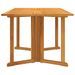 Table de jardin papillon pliante 150x90x75 cm bois massif teck - Photo n°5