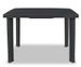 Table de jardin plastique anthracite Bouka 101 cm - Photo n°2