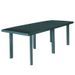 Table de jardin plastique vert Bouka 210 cm - Photo n°1