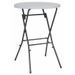 Table de jardin pliable polypropylène blanc et métal Nesly - Photo n°1