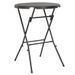 Table de jardin pliable polypropylène marron et métal Nesly - Photo n°1