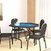 Table de poker pliable 8 joueurs Bleu 108x108x75 cm - Photo n°1