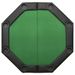 Table de poker pliable 8 joueurs Vert 108x108x75 cm - Photo n°4