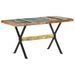 Table de salle à manger 140x70x76cm Bois de récupération massif - Photo n°1