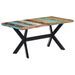 Table de salle à manger 160x80x75cm Bois de récupération massif 2 - Photo n°1
