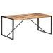 Table de salle à manger 180x90x75 cm Bois solide - Photo n°8