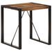 Table de salle à manger 70x70x75 cm Bois d'acacia massif - Photo n°1