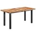 Table de salle à manger à pieds en I 180x90x77 cm Bois solide - Photo n°1