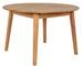Table de salle à manger ronde extensible en Chêne METZ 118 -158 cm - Photo n°1