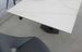Table design 180 cm céramique marbre blanc et pieds métal noir Kylane - Photo n°3