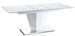 Table design à rallonge Blanc Robia 160-200 cm - Photo n°1