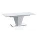 Table design à rallonge Gris perle Robia 160-200 cm - Photo n°4