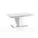 Table design à rallonge Marron Robia 160-200 cm - Photo n°3