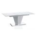 Table design à rallonge Taupe Robia 160-200 cm - Photo n°4