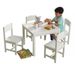 Table et 4 chaises blanc Farmhouse Kidkraft 21455 - Photo n°1