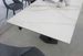 Table extensible 160/240 cm céramique blanc marbre et pieds métal noir Kylane - Photo n°3