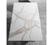 Table extensible 180/280 cm céramique blanc marbre et pieds métal noir Kylane - Photo n°3