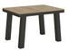 Table extensible avec pieds acier anthracite Bridy evolution - Photo n°1