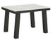 Table extensible avec pieds acier anthracite Bridy evolution - Photo n°1