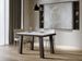 Table extensible avec pieds acier anthracite Bridy evolution - Photo n°2