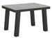 Table extensible avec pieds acier anthracite Bridy evolution - Photo n°1