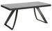 Table extensible avec pieds acier anthracite incurvés Volta evolution - Photo n°1