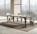 Table extensible avec pieds acier anthracite style orientale Torza evolution - Photo n°2