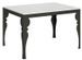 Table extensible avec pieds acier anthracite style orientale Torza evolution - Photo n°1