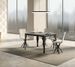 Table extensible avec pieds acier anthracite style orientale Torza evolution - Photo n°2