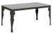 Table extensible pieds acier anthracite Torza evolution - Photo n°1
