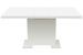 Table extensible blanc brillant Kama 120-150 cm - Photo n°1