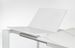 Table extensible blanche en céramique et acier Kerry 160/220 cm - Photo n°4