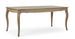 Table extensible bois de manguier massif finition naturelle Domika 180/225 cm - Photo n°1