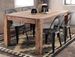 Table extensible bois de shesham naturel Sany L 175/265 cm - Photo n°3