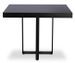 Table extensible bois et pieds métal noir Tessa 90/240 cm - Photo n°2