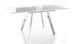 Table extensible bois laqué blanc Joela L 85/170 cm - Photo n°3