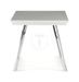 Table extensible bois laqué blanc Joela L 85/170 cm - Photo n°4