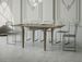 Table extensible carrée 4 à 8 places L 90 à 180 cm bois noyer Imperiale - Photo n°2